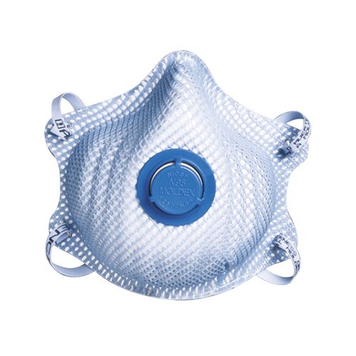 Respirador Descartavel Pff2 Ga Com Valvula Concha Moldex 2500