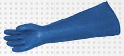 Luva de Pvc Sem Forro Palma Áspera 36cm Plastcor