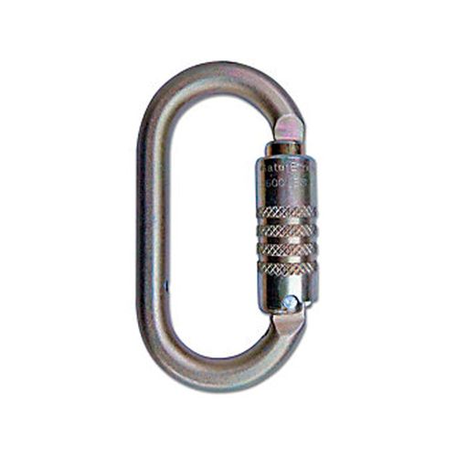 Mosquetao Oval Aco Trava Rosca Msa 23kn