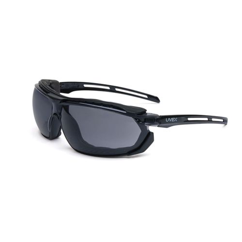 Óculos Policarb Haste Inteira e Elástica Anti-Embaçante Uvex A1400 Cinza