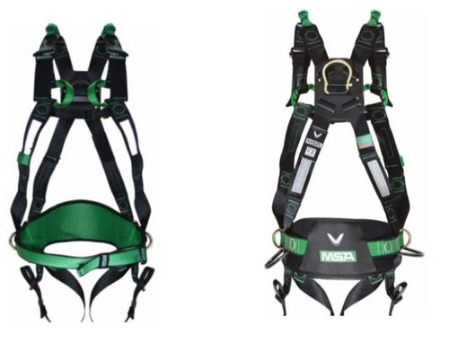 Cinturão Paraquedista V-form Com Cinto Abdominal Msa