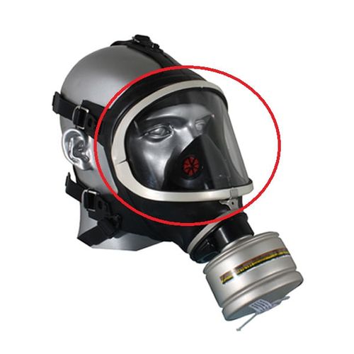 Visor de Policarbonato Para Respirador Fullface Airsafety
