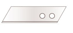 Lâmina Aço Carbono 71x17mm Estilete Martor 7940.60