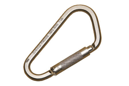 Mosquetão Hms  Aço Tripla Trava  Automática Abertura 51mm  3m Dbi