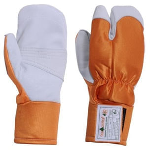 Luva Vaqueta Nylon P/motossera