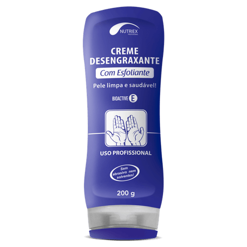 Desengraxante Mãos Nutriex Esfoliante Frasco 200g