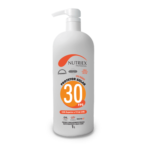 Protetor Solar Fps 30 Nutriex Dosador 1l