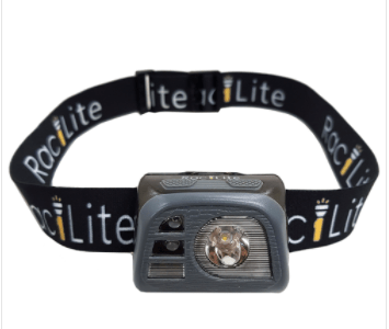 Lanterna Profissional Cabeça Capacete Raclite Head 160RS Recarregável