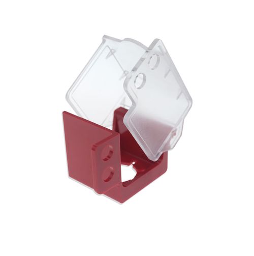 Bloqueio Botão Emergência 50x47,3mm Diametro 22 e 30mm 4safe
