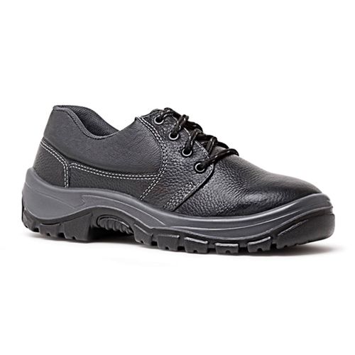 Sapato Cad Sem Bico Bid Couro Lixado Fujiwara Preto