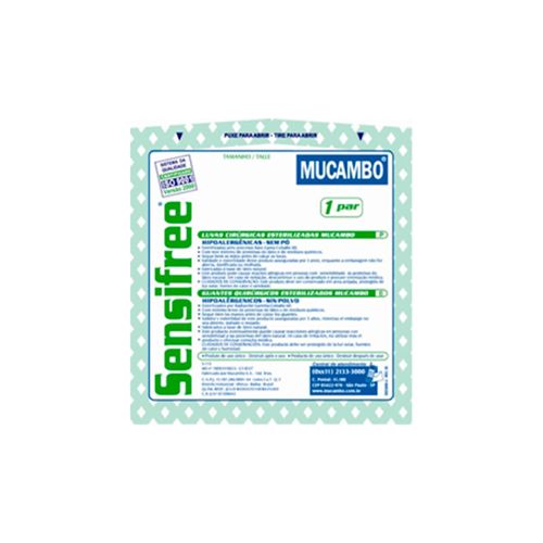 Luva Cirúrgica Sensifree Mucambo
