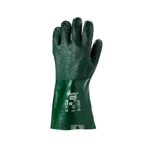 Luva de Pvc Nitrílico Punho 36cm Snorkel Ansell