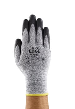 Luva Corte Banho Pu Pead En388 4342b Ansell Edge 48-701 9//