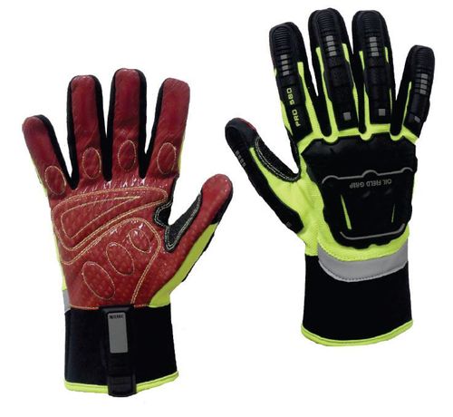 Luva Impacto Poliester Borracha Soft PRO 580
