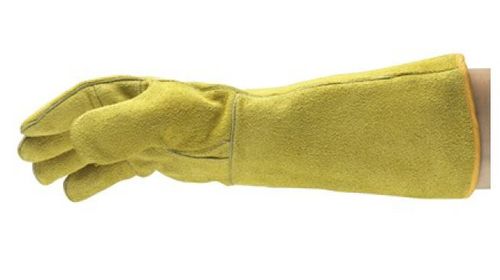 Luva Termica + Couro Kourion Forro Algodao 100°c Ansell Workguard 43-216