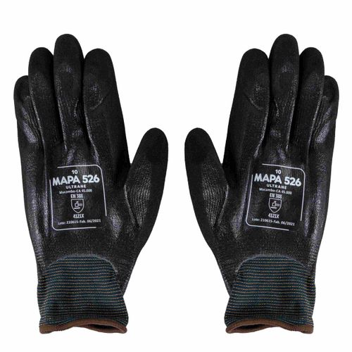 Luva Em Nylon Ultrane Grip Proof Mapa