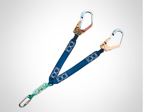 Talabarte Y Fita 0,85m Com Abs Abertura 53mm Hercules Hl032y53n