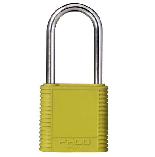 Cadeado Plast Bloqueio Haste Metal Seg.diferentes 4,2cm Pado