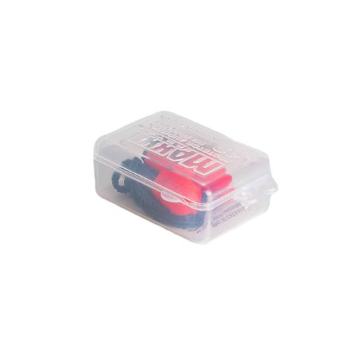 Plug Silicone 18dB Cordão Tecido Maxxi Vermelho