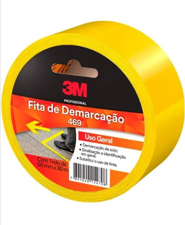 Fita Para Demarcação Solo 50mm X 30m 3m